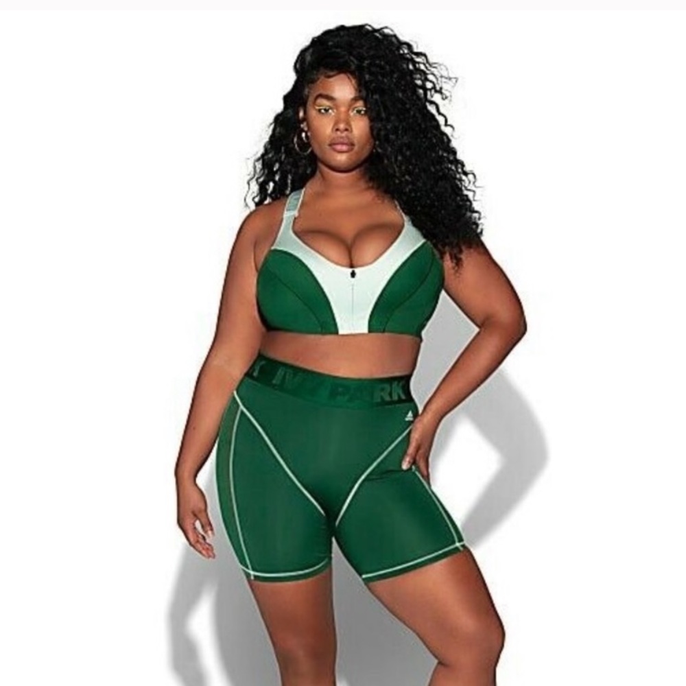 🐝Ivy Park green cycling shorts - Picture 8 of 8